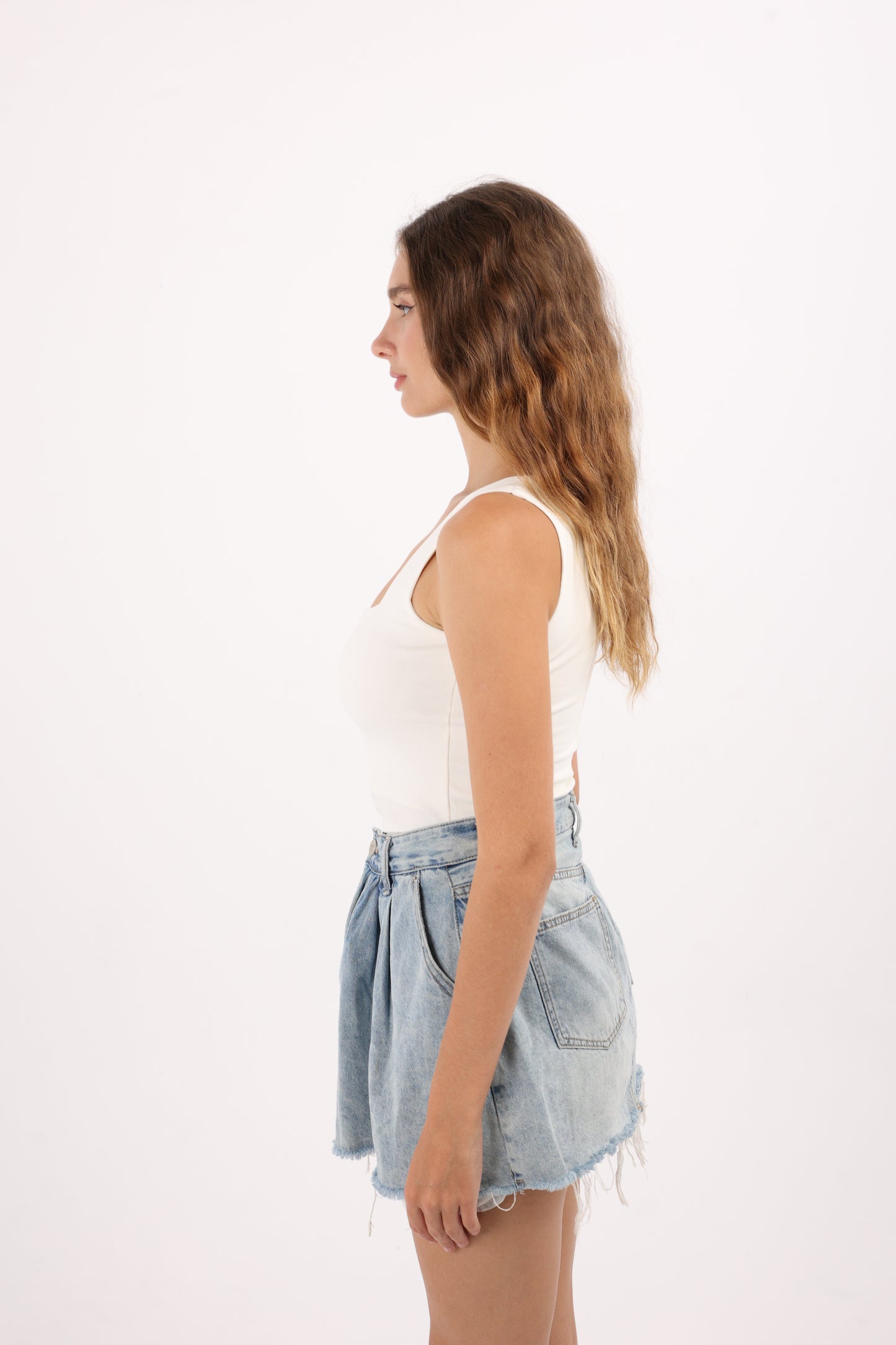 Sqaure Tank Top Cut