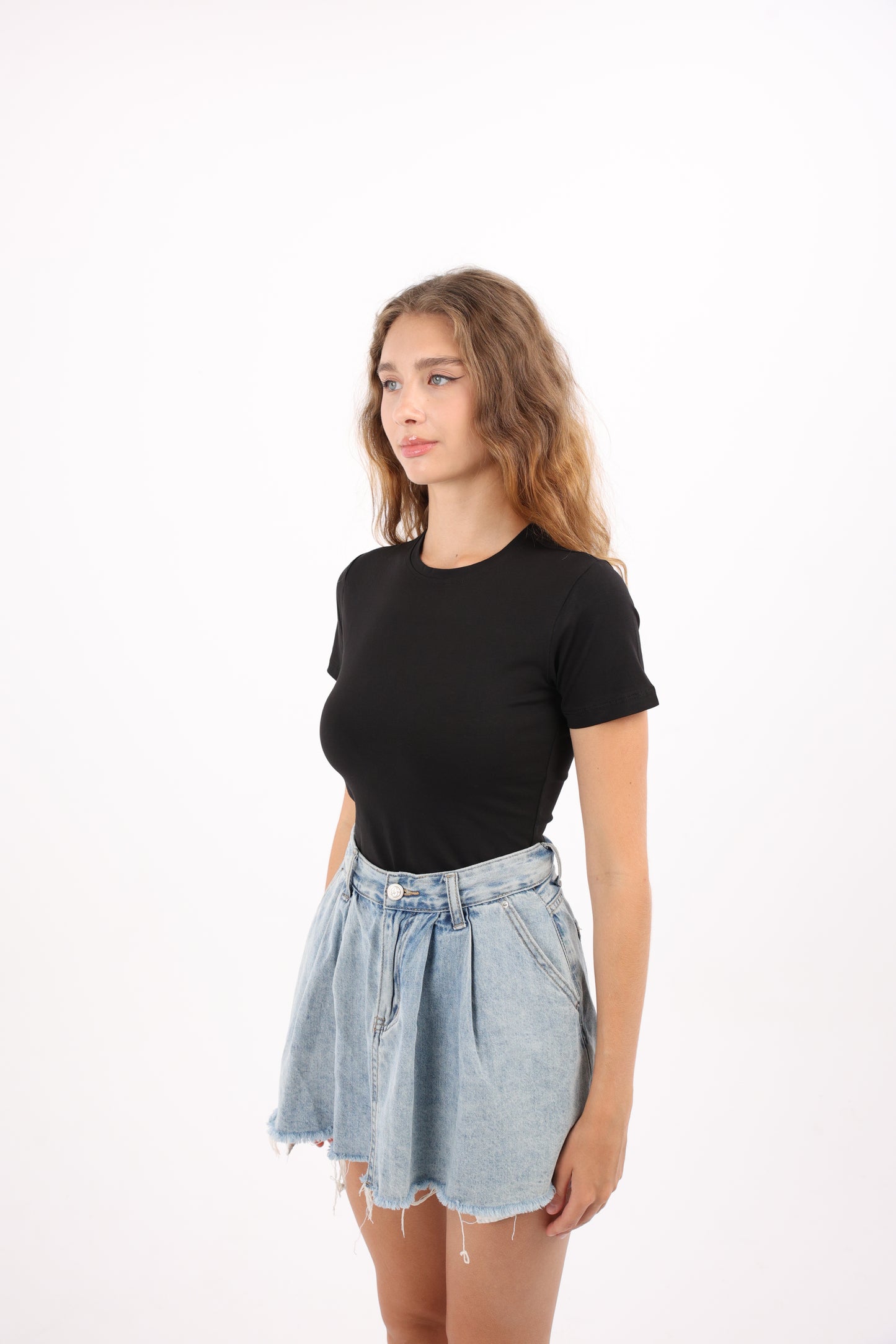 Short Sleeve Contour Top