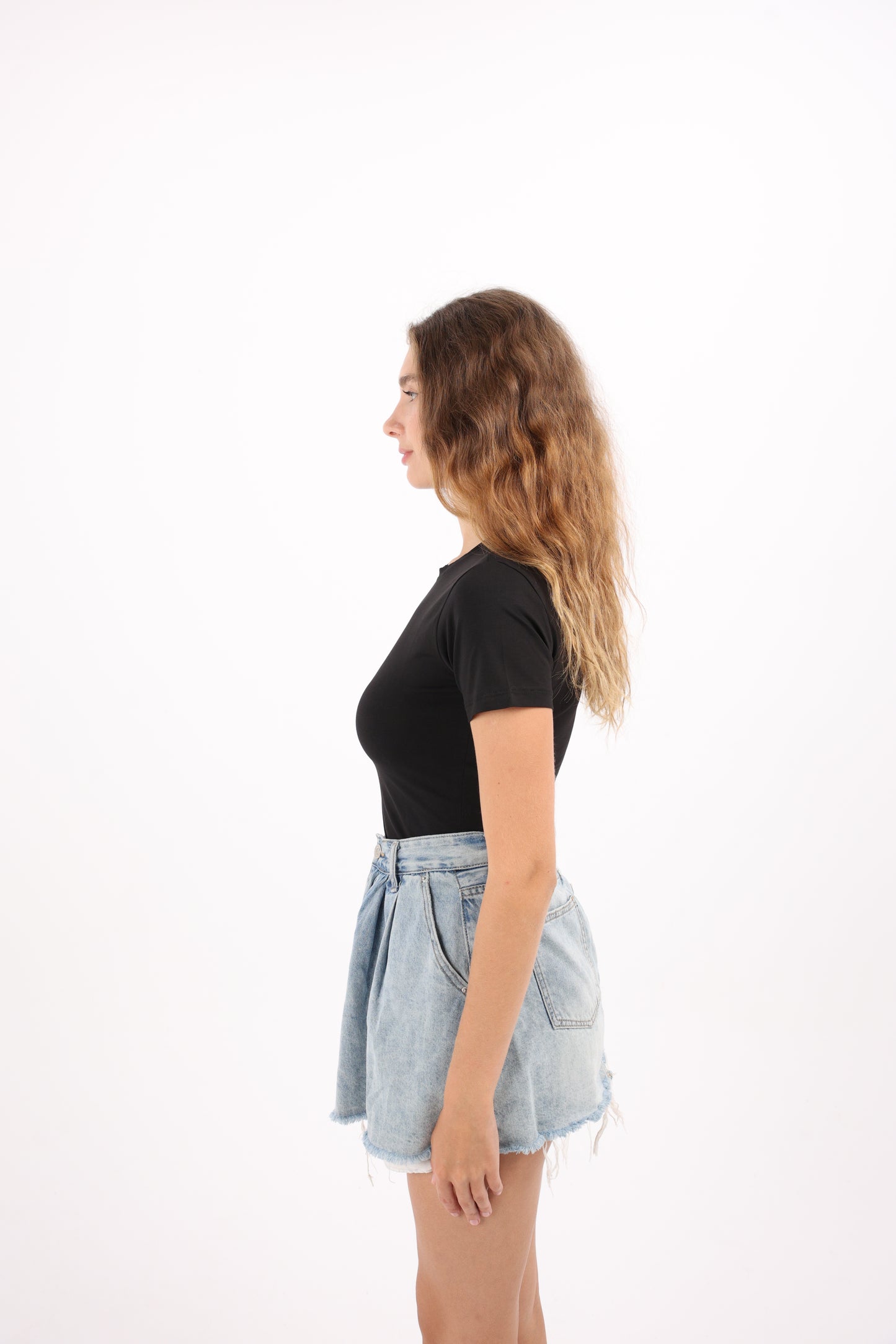 Short Sleeve Contour Top