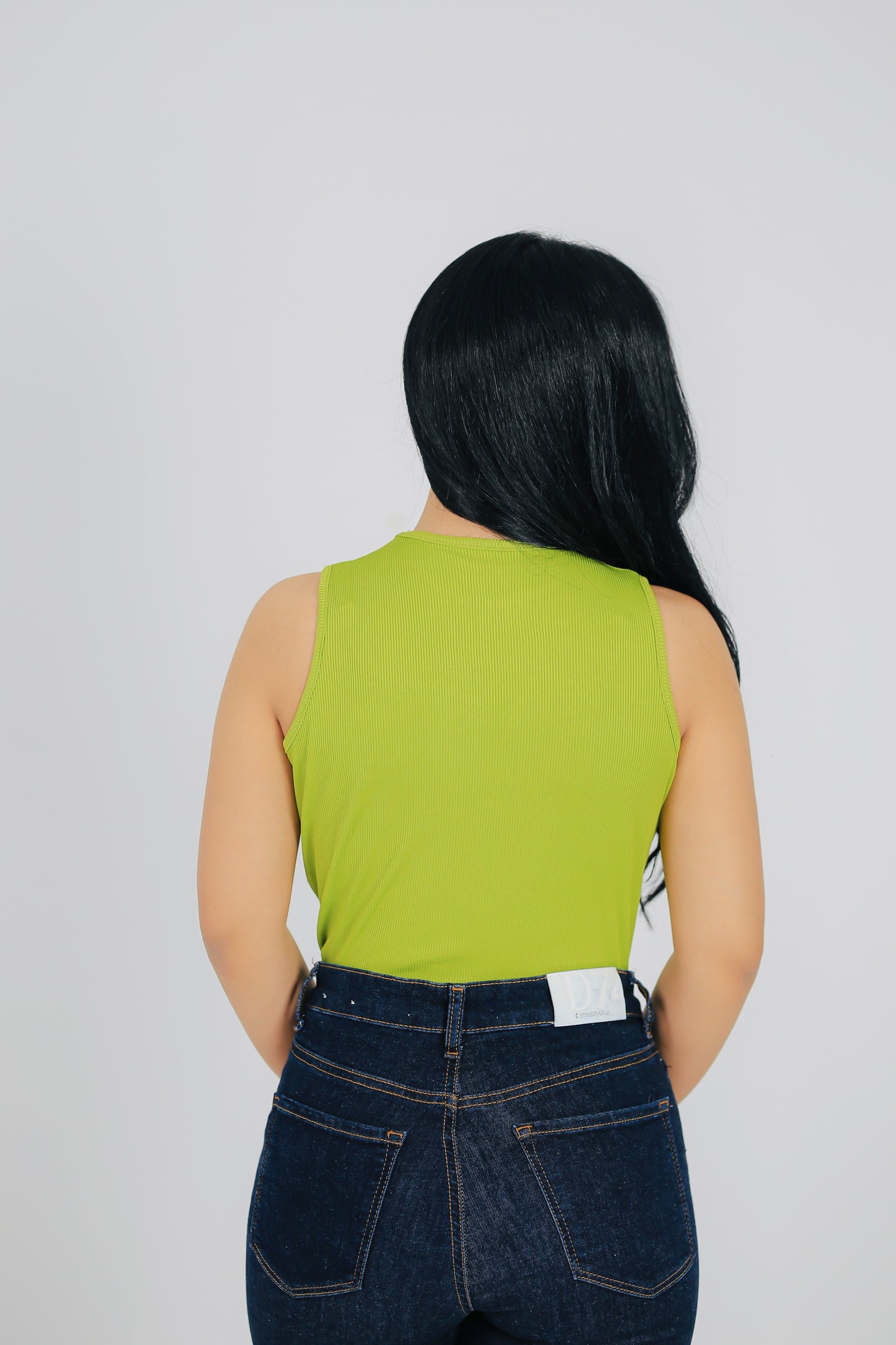 Crewneck Soft  Ribbed Tank Top