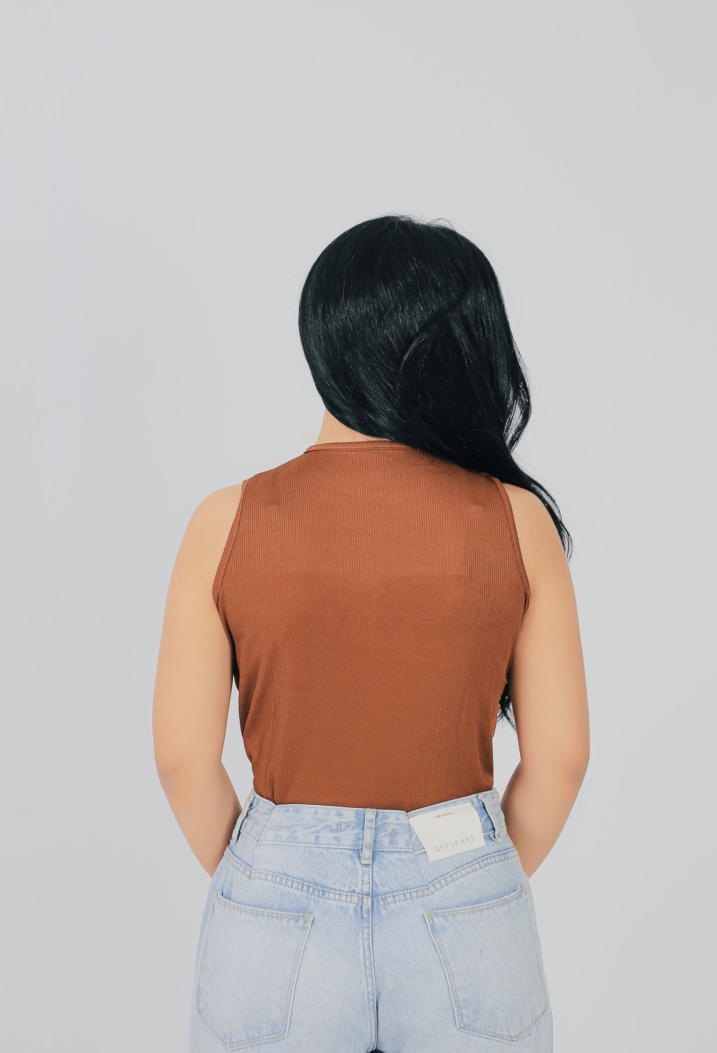 Crewneck Soft  Ribbed Tank Top